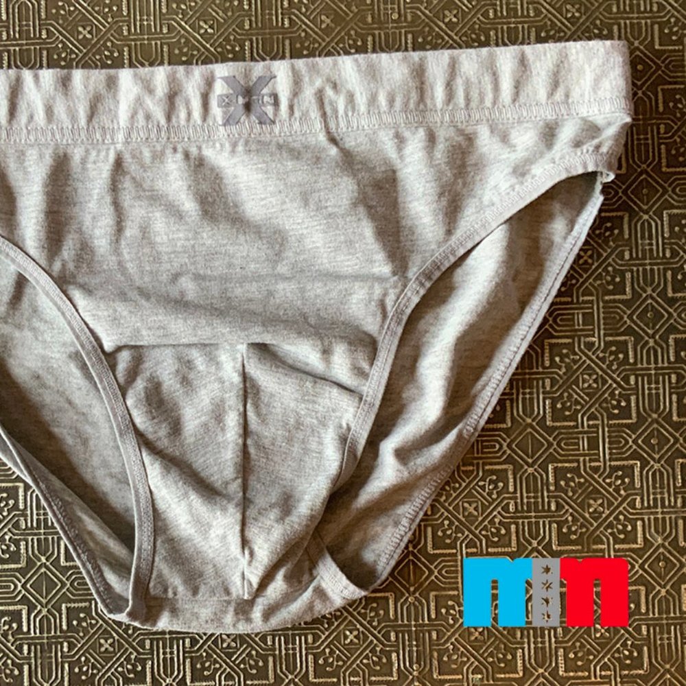 SUPER SOFT GREY GEORGIAN BRIEF (SMALL)